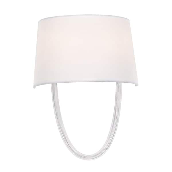 Stella 2-Light Polished Chrome Sconce