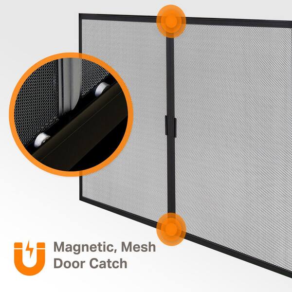 Pleasant Hearth Colby Large Glass Fireplace Doors Cb 3302 The Home Depot Pleasant Hearth Colby Large Glass, Pleasant Hearth Cb 3302 Colby Fireplace Glass Door