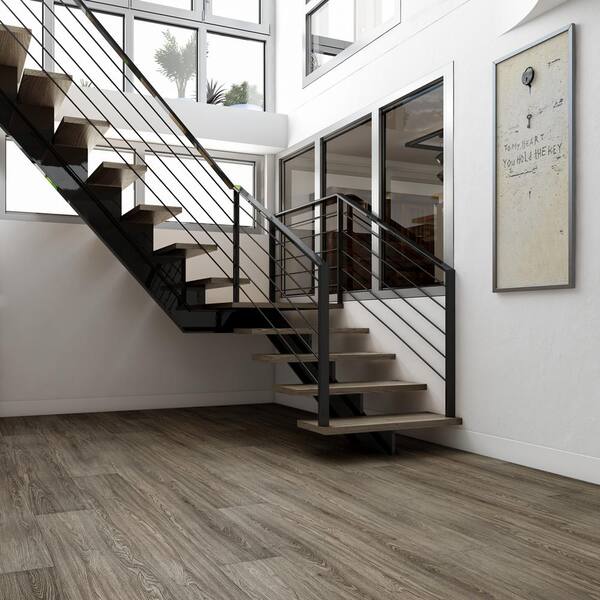 Republic Flooring Walnut Hills Collection Graphite Grey Waterproof