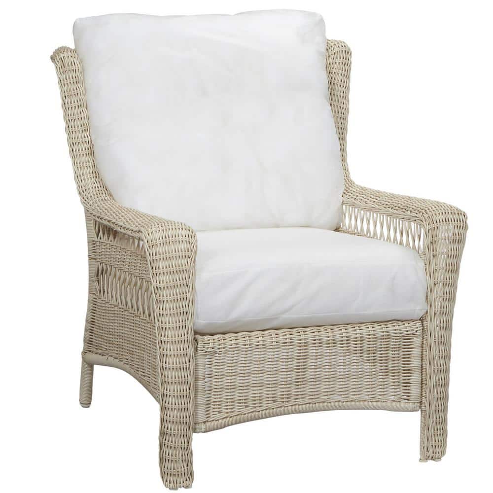 Have a question about Hampton Bay Park Meadows OffWhite Wicker Outdoor