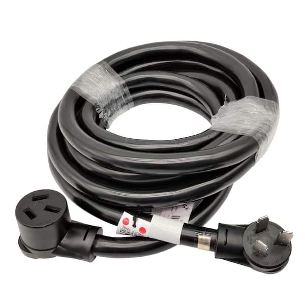 20 ft. 6/3 Wire Gauge 50 Amp 10-50 Extension Cord