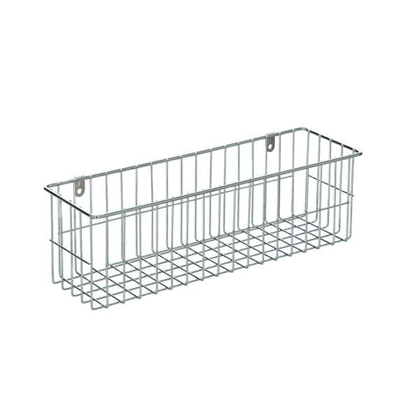 LTL Home Products 4 in. H x 13.5 in. W Chrome Alloy 1-Drawer Wire Basket