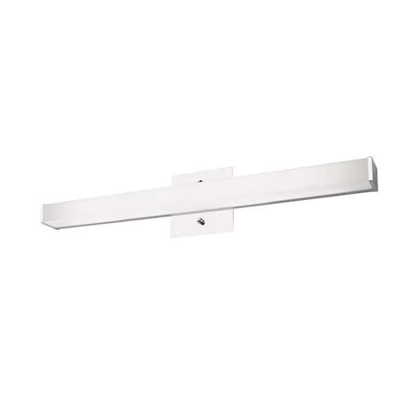 KUZCO Jane-Slim 24 in. 1 Light 31-Watt Chrome Integrated LED Vanity Light