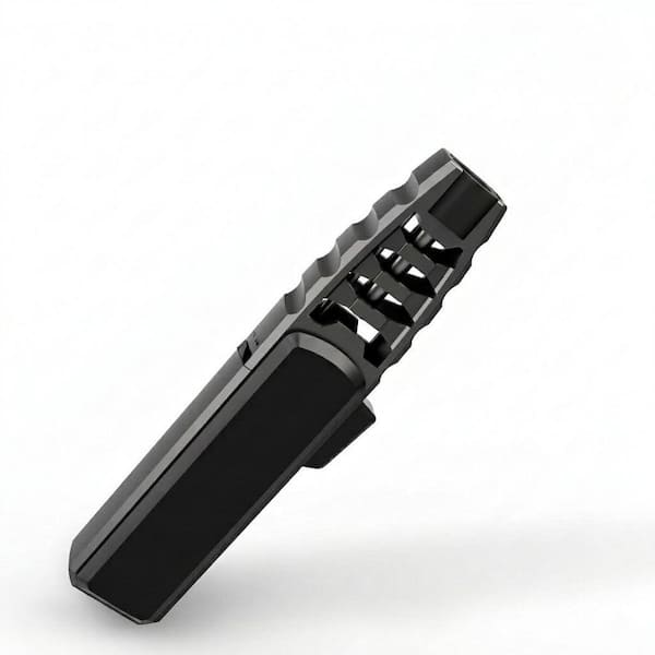Adjustable Flame Butane Torch Black Metal Finish Cooking Blow Torch with Safety Lock and Refillable Design