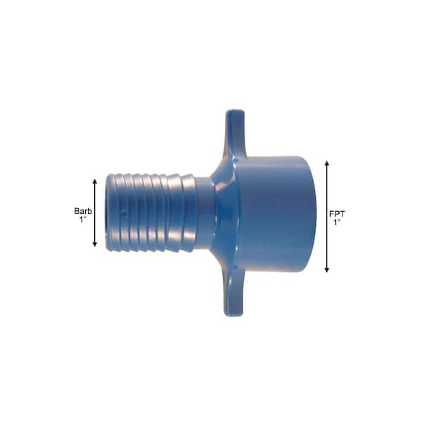 Plastic Barbed Insert Fittings for Polyethylene Pipe