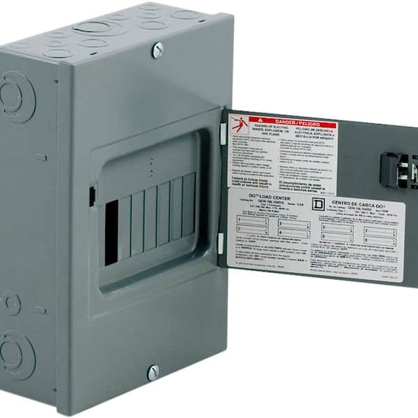 Square D QO 100 Amp 8-Space 16-Circuit Indoor Surface Mount