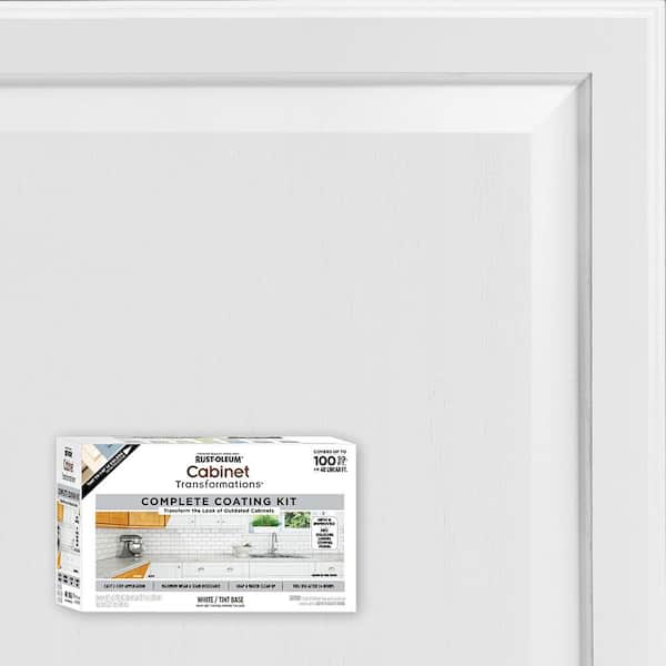 Rust-Oleum Transformations 1 qt. Satin Picket Fence Interior Cabinet Paint Kit