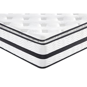 12 in. Memory Foam Medium Comfort Hybrid Pillow Top Queen Mattress