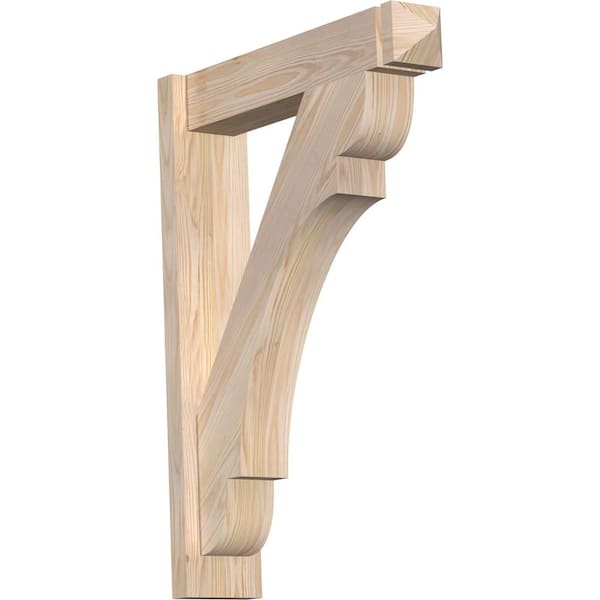 Ekena Millwork 6 in. x 32 in. x 24 in. Olympic Arts and Crafts Smooth Douglas Fir Outlooker