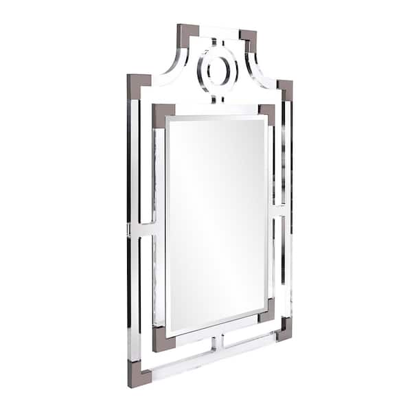 Marley Forrest Large Rectangle Clear Beveled Glass Modern Mirror (46 in. H x 29 in. W)