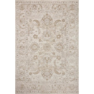 Odette Ivory/Beige 6 ft. - 7 in. x 9 ft. - 6 in. Oriental Area Rug