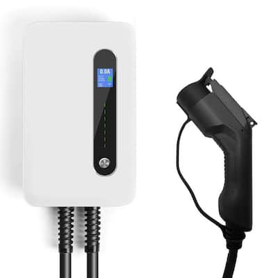 240-Volt 32 Amp Level 2 EV Charging Station with 20 ft. Extension Cord J1772 Cable and NEMA 6-50 Plug Electric Vehicle