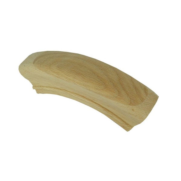 Stair Parts 7013 Unfinished Red Oak Over-Easing Handrail Fitting