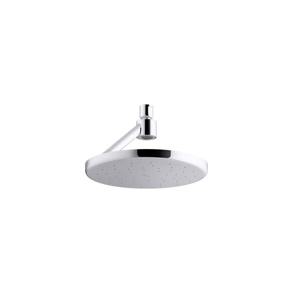 Kohler Statement Open Iconic 1 Spray Patterns 175 Gpm 8 In Ceiling Mount Fixed Shower Head In 0474