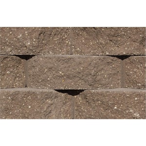 Cottage Stone 4 in. H x 12 in. W x 8.5 in. D Brown Concrete Garden Wall Block (64-Pieces/21.12 sq. ft./Pack)
