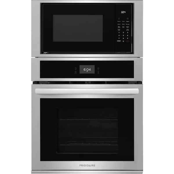 Frigidaire 27 in. Electric Wall Oven/Microwave Combination in Stainless ...