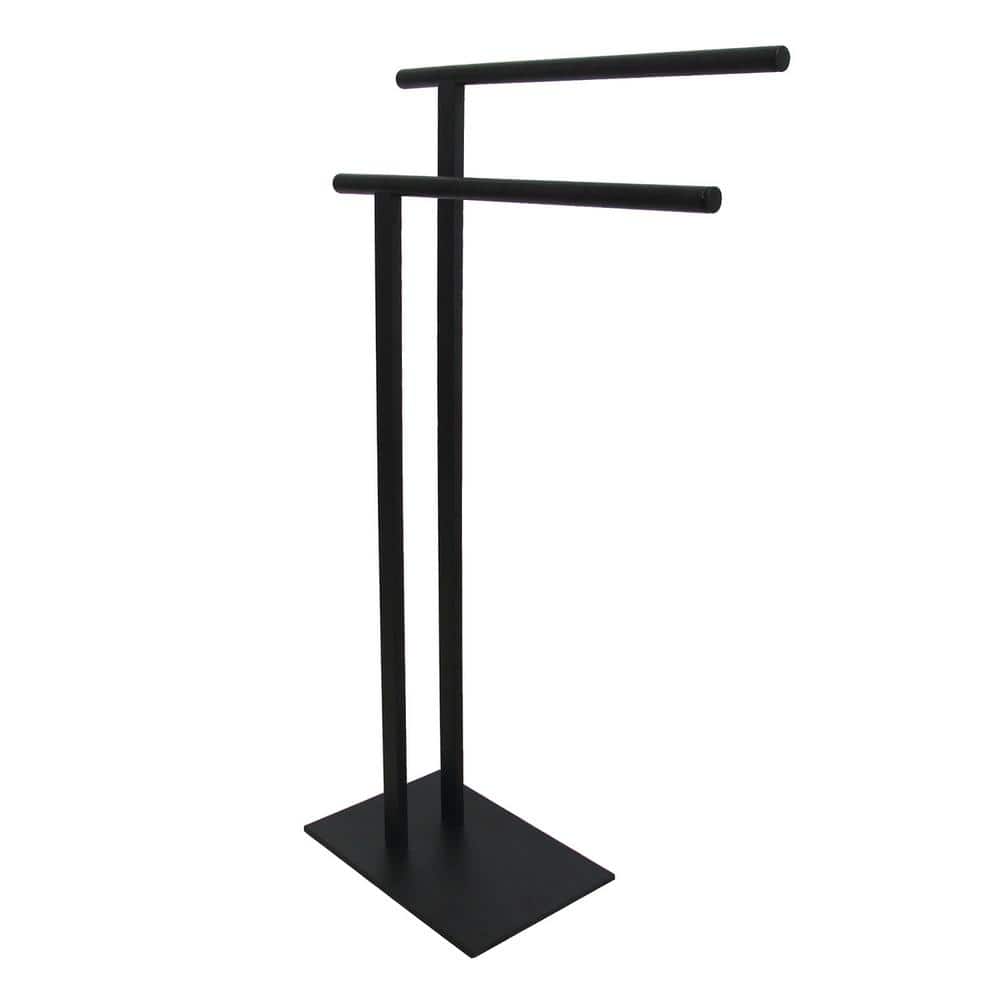 European Pedestal Bath Towel Rack in Matte Black price history on PriceWatchPro