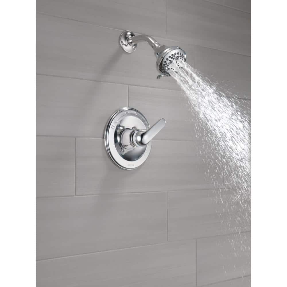 Delta Chrome Single-Handle Multi-Function Shower Faucet