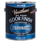 1 gal. Clear Gloss Water-Based Floor Polyurethane (2-Pack)