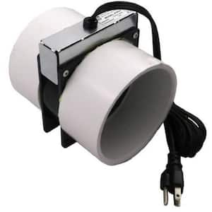 70 CFM White Power PVC Radon Fan