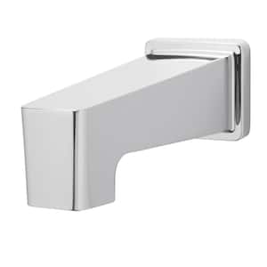 Kubos 5.75 in. Bathroom Tub Spout in Polished Chrome