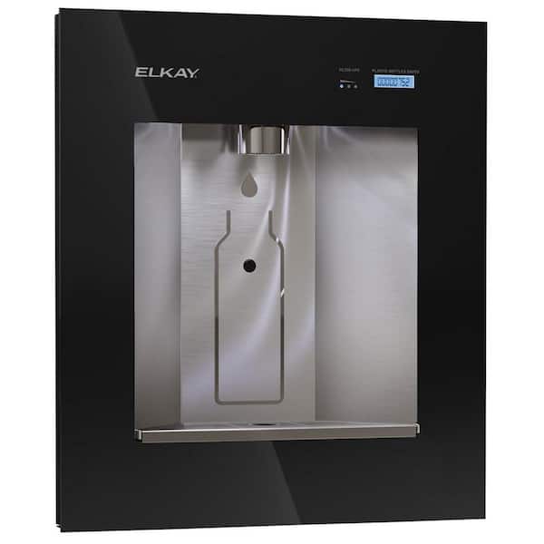 Elkay ezH2O Liv Built-in Midnight Drinking Fountain, Refrigerated Remote Chiller