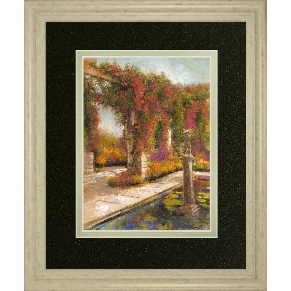 English Garden I By Patrick Framed Print Nature Wall Art 34 in. x 40 in. price history on PriceWatchPro