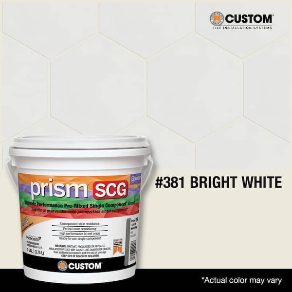 Prism SCG #381 Bright White 1 Gal. Ultimate Performance Pre-Mixed Single Component Grout
