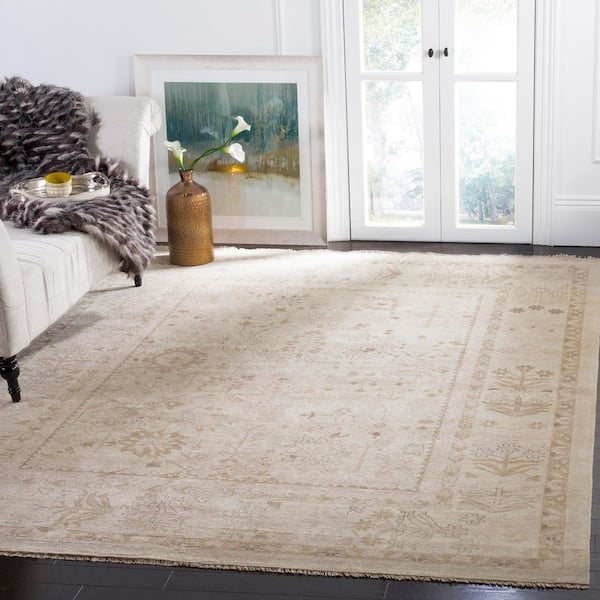 Sultanabad 8 ft. x 10 ft. Beige/Brown Oriental Area Rug