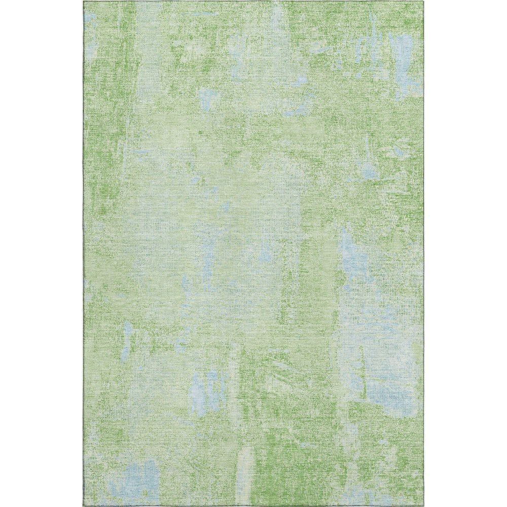 Mayfield Premium Machine Washable Abstract AMF989 Green 9 ft. x 12 ft. Area Rug price history on PriceWatchPro