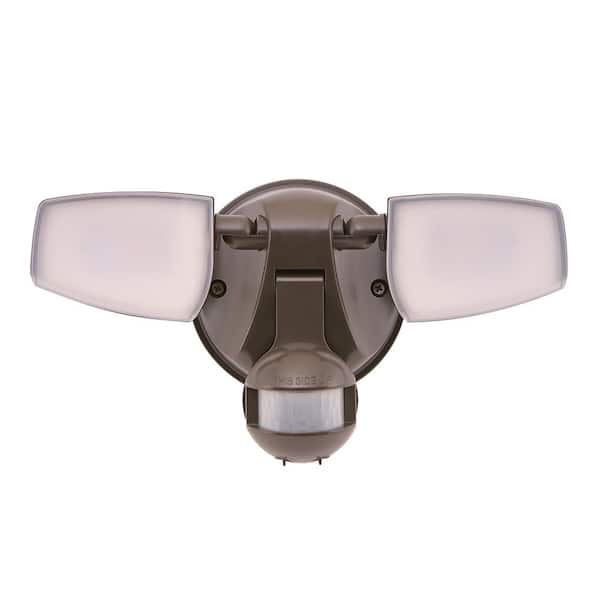 Halo Bronze Motion Activated 23.9W LED Floodlight Fixture ESF2A4MB