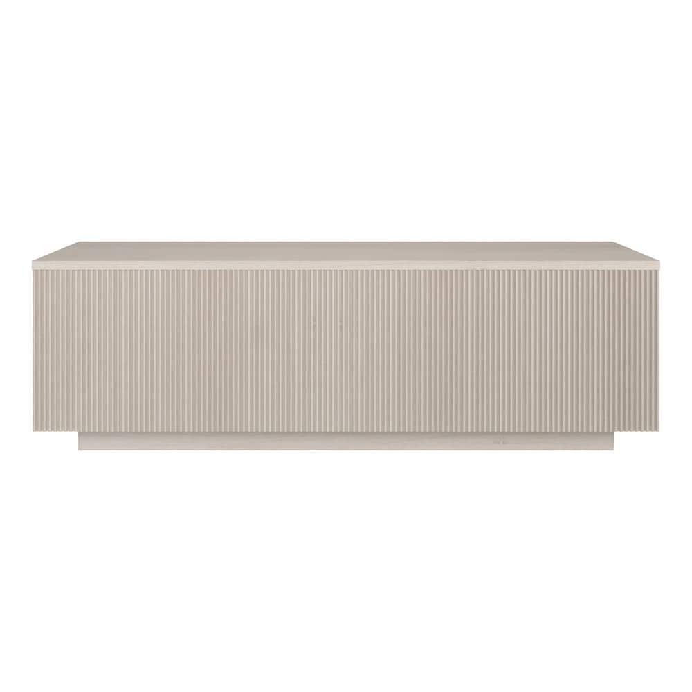 Meyer&Cross Reyes 47.5 in. Alder White Rectangle MDF Top