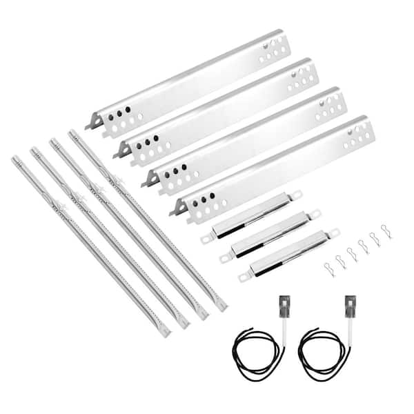 Charbroil Performance 4-Burner 463342119 Replacement Kit with Burner Tubes, G470-0004-W1A Heat Plates