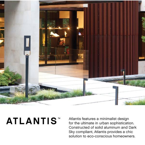 HINKLEY - Hinkley Atlantis Small LED Low-Voltage Path Light, Matte Bronze