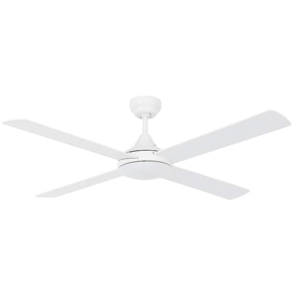 Lucci Air Airlie II White 52 in. with Remote Ceiling Fan