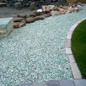 0.25 cu. ft. 3/8 in. Oro Verde Bagged Landscape Rock and Pebble for Gardening, Landscaping, Driveways and Walkways