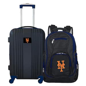 MLB New York Mets 2-Piece Set Luggage and Backpack