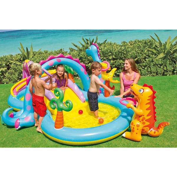 dinosaur paddling pool