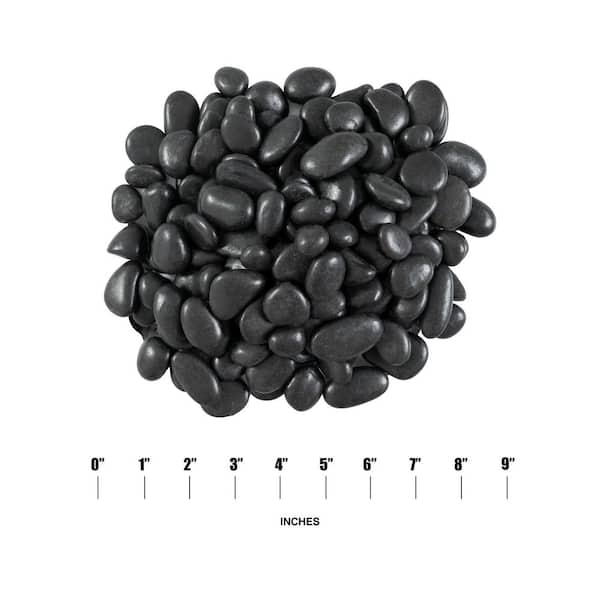 MSI Polished Black 0.5 cu. ft . per Bag (0.25 in. to 0.75 in