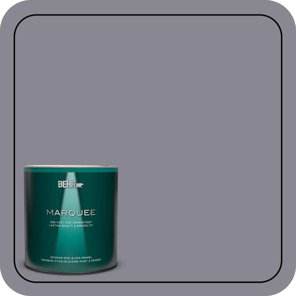 1 qt. #N550-5 Box Office One-Coat Hide Semi-Gloss Enamel Interior Paint & Primer price history on PriceWatchPro
