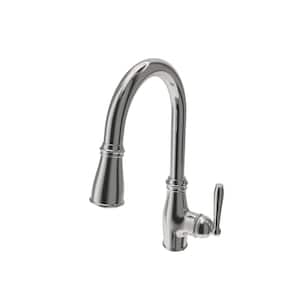 Belsena 2.0 Single Handle Pull Down Sprayer Kitchen Faucet in Stainless Steel