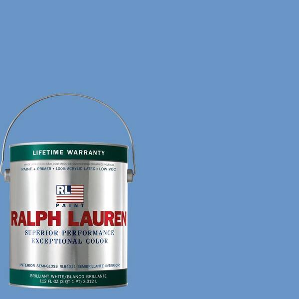 Ralph Lauren 1-gal. Big Sur Blue Semi-Gloss Interior Paint
