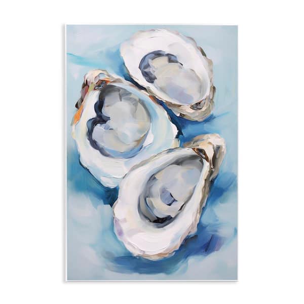 Oyster Shell Trio by Petal Prints Design Unframed Graphic Art Print Animal 19 in. x 13 in.