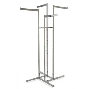 Chrome Steel Clothes Rack 32 in. W x 72 in. H