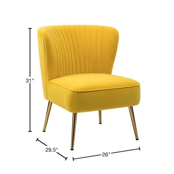 Wayfair yellow accent chair hot sale