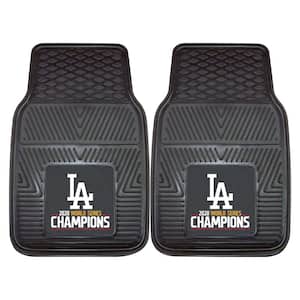 Los Angeles Dodgers 2020 World Series Champions Heavy Duty Car Mat Set - 2 Pieces