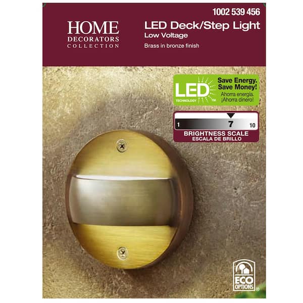 Home Decorators Collection 30-Watt Equivalent Low Voltage Brass