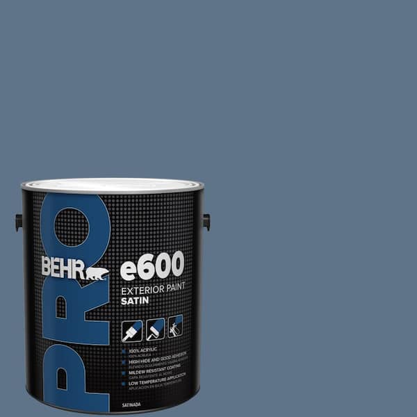 1 gal. #580F-6 Lost Atlantis Satin Exterior Paint