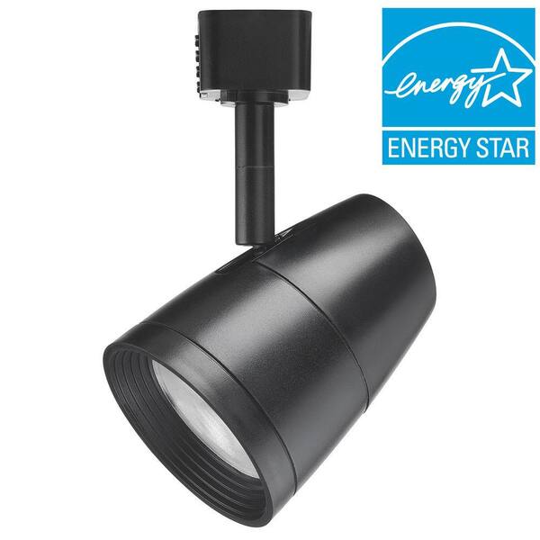 Juno Trac-Lites R600L Series LED 10 Watt Black Track Lighting Fixture