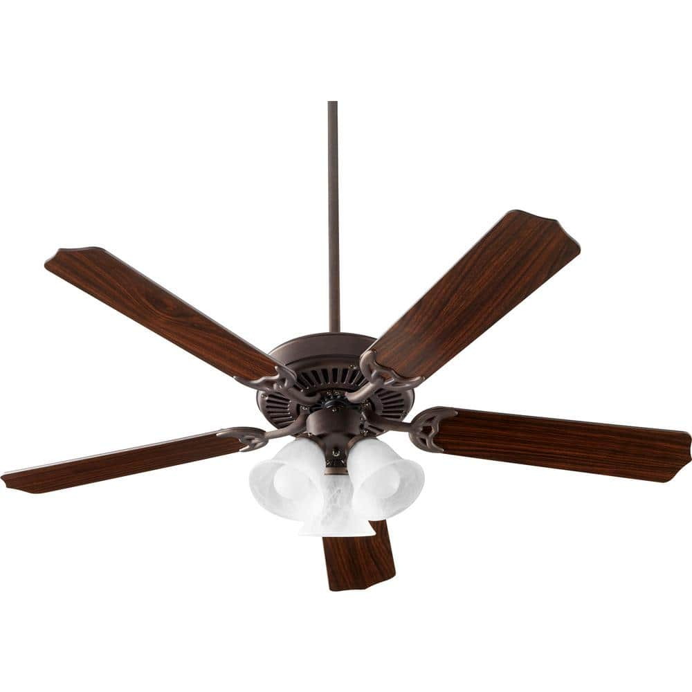 Capri x 52 in. Indoor Toasted Sienna Ceiling Fan -  Quorum INTERNATIONAL, 7525-3144